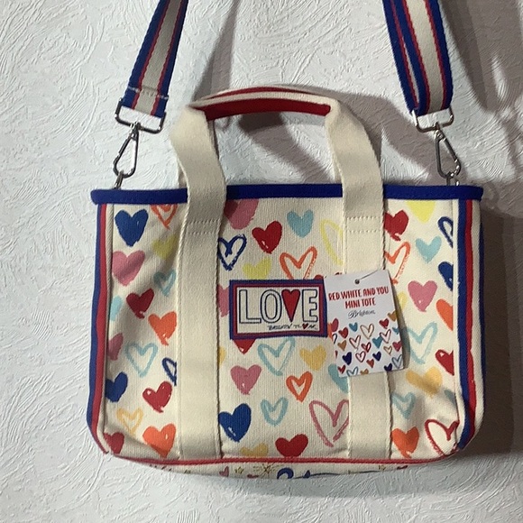 Brighton NEW - Red, White and Mini Tote - Tom Clancy & Aasha Ramdeen - Picture 2 of 8